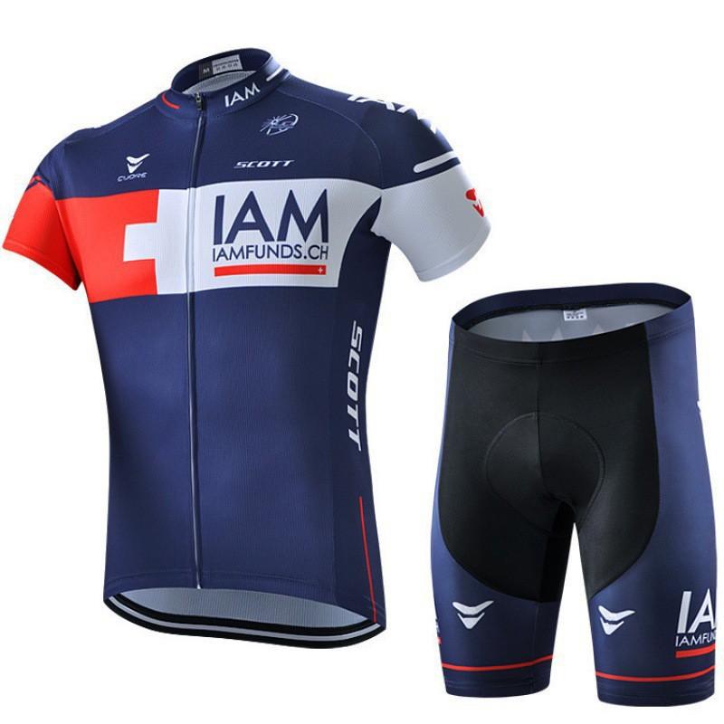 Unisex Short Sleeve Cycling Jersey Set Road Mountain Bike MTB Downhill Riding