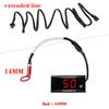 Koso Mini Square Digital Motorcycle Cylinder Head Temperature Sensor Universal Gauge For NMAX125 XMAX250 300