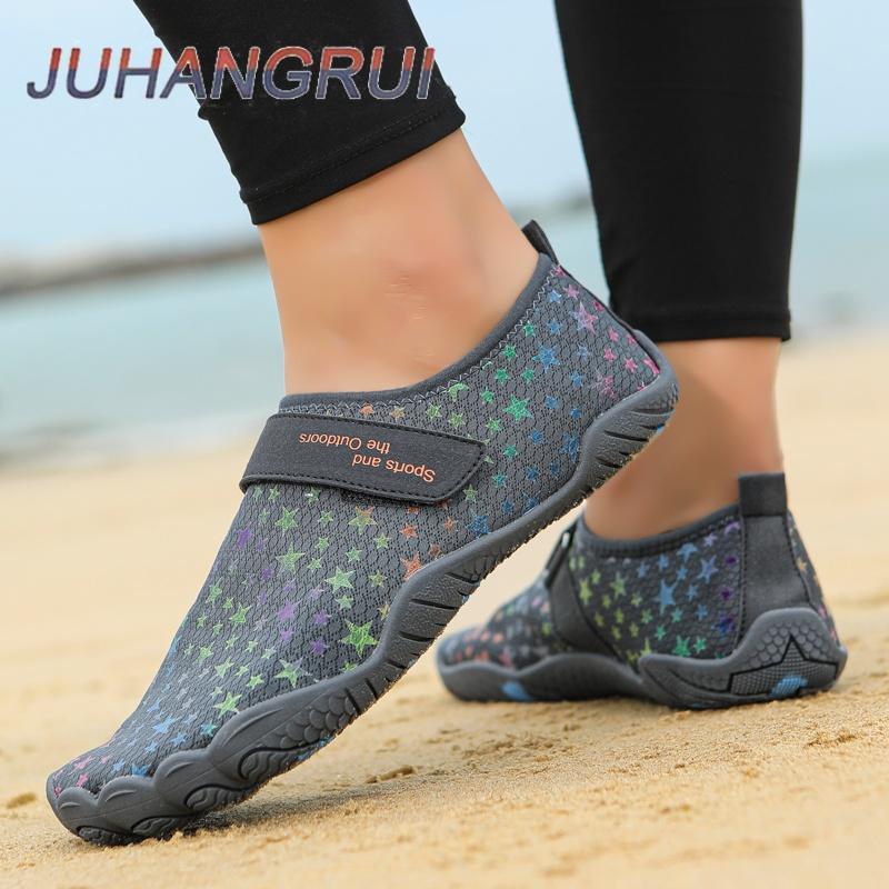 New Men's Water Sports Shoes Quick-Drying Non-Slip Sailing Kayak Shoes Beach Swimming Women's Five-Finger Upstream Wading Shoes