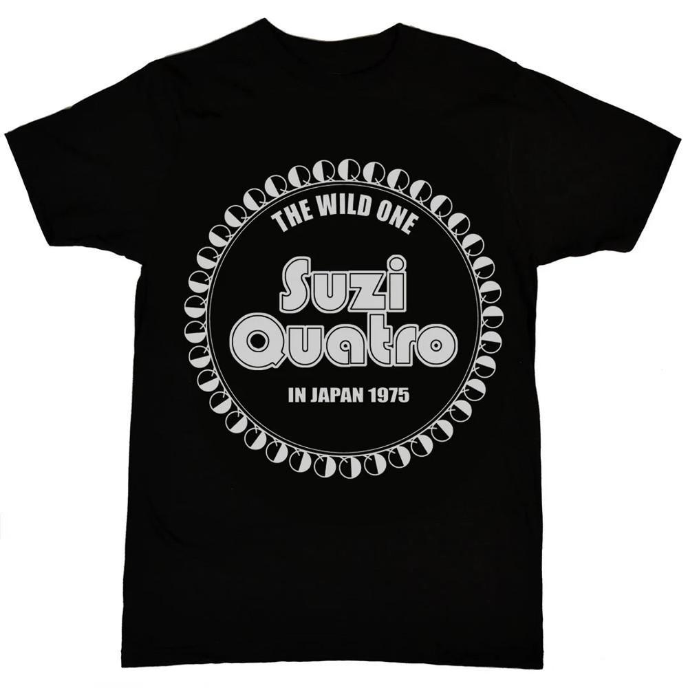 

The Wild One In Japan Suzi Quatro Shirt Black Classic Unisex S-2345XL LI634 Unisex T-Shirt L