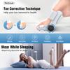Merall Adjustable Hallux Valgus Toe Correction Foot Care Tool Toe Seperator Bunion Corrector For Women Orthopedic Foot Massager