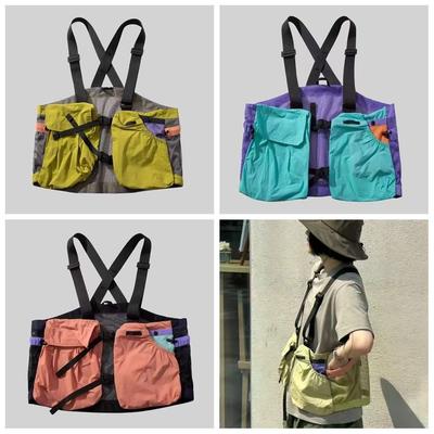 Multi Pocket Multi Pocket Vest Mesh Material Breathable Jacket Outdoor Vest Fishing Hiking