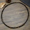 Black Agate Ethnic Style Necklace Male Surfer Man Gift Tibetan Beaded Necklace Retro Necklace