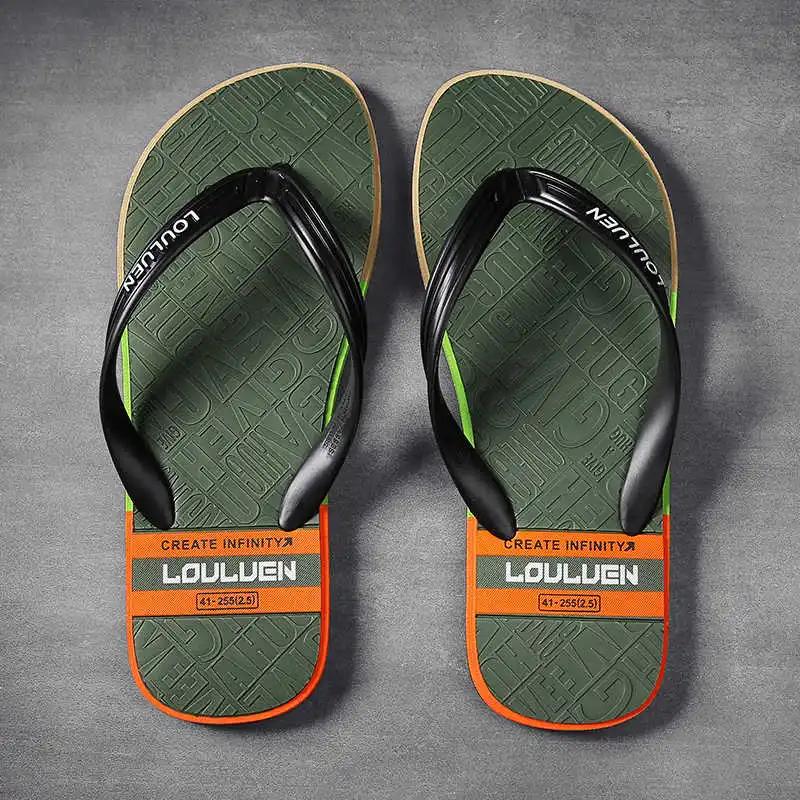 

Fashion Indoor House Shoes Golf Sandals For Man Hawaiian Slippers Sneakers Sports Sneachers Sapatos Outings Tenys Tenes Different 44