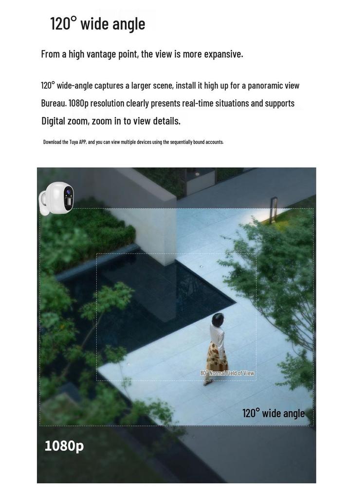 Smart Solar-Powered 4G WiFi Surveillance Camera for Indoor/Outdoor Use