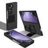 KEYSION Custodia di lusso Live Stand per Samsung Galaxy Z Fold 6 5 5G PC antiurto Cover posteriore per telefono per Samsung Galaxy Z Fold 5 6 5G