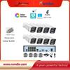 8-Channel 5MP Metal POE Bullet Camera Kit