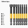 S2 Steel Internal Hex Bit High Hardness Magnetic Screwdriver Bit  for Pneumatic Screwdriver