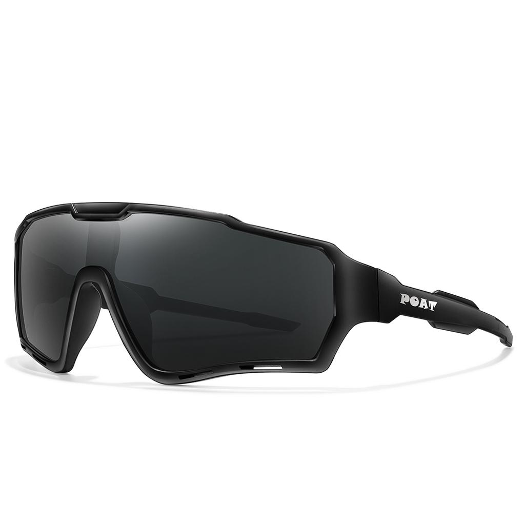 POAT Brand Sunglasses Men Women Big Frame Outdoor Sport Cycling Road Windproof Luxury Eyewear Fashion Driving Travel Goggles