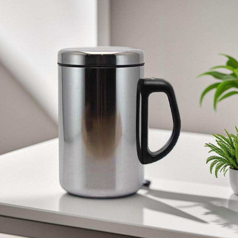 Nerezový dvoustěnný izolovaný termální hrnek na moto láhev na vodu kempingový čajový šálek