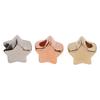 50pcs Plastic Star Shaped Beads 3 Colors Plastic Spacer Beads Jewelry Making Beads  Earring Craft