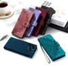 Embossed Totem Leather Case for iPhone 17 Air 16 16E 15 14 13 12 11 Pro Max XS Max XR 7 8 Plus -SE Flip Card Wallet Phone Cover