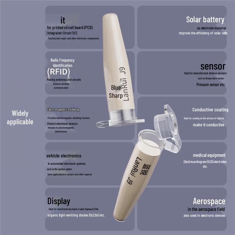 Lan Rui J9 Conductive Silver Paste for Mobile Screen and Circuit Repair