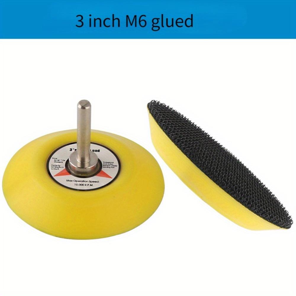 

3 M6M8 с ручкой, шлифовальный диск, полировальный диск, чистка автомобильной кожи, клейкая пряжка M6 Strap handle thread gluing