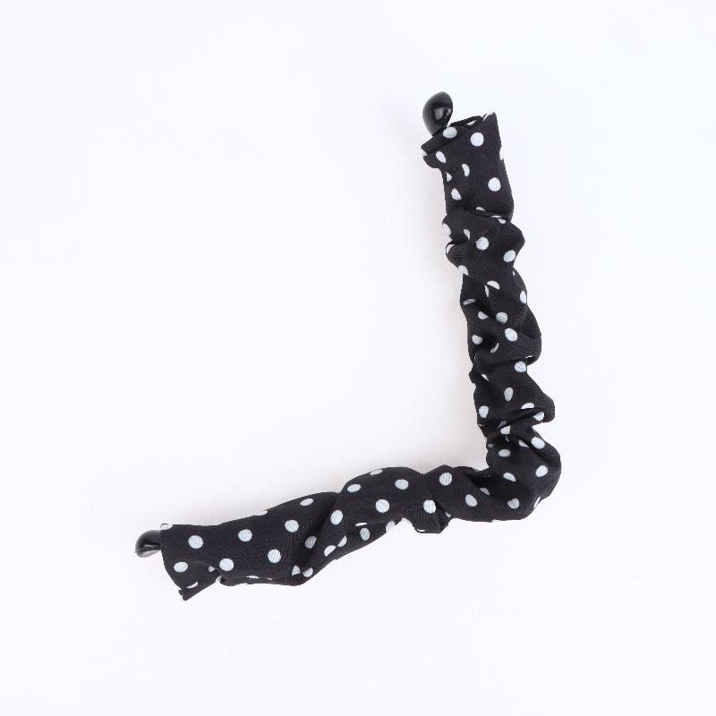 Vintage Leopard Print Dot Plaid Banana Hair Clip For Women Girls Sweet Hair Ornament Hairpin Fashion Hair Accessories Gift