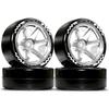 1/10 RC Drift Tires and Aluminum Wheels  4pcs 12mm Hex for Tamiya Traxxas HPI KYOSHO XV02 XV01 TT01 TT02 PTG2 A959