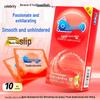 Celebrity Ultra-Thin Time-Delay Ribbed & Dotted Condoms - 10 Pack