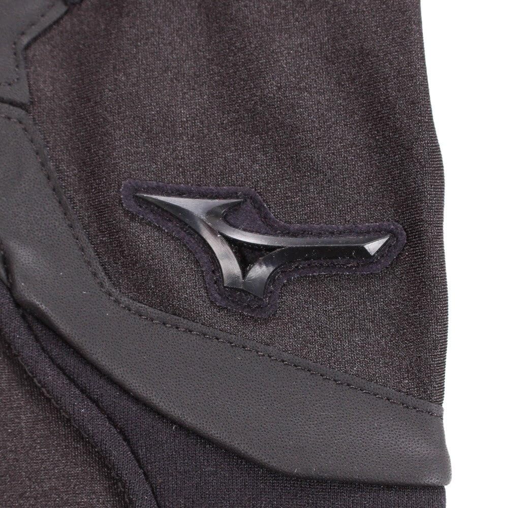 MIZUNO Junior Fielding Left High School Baseball Rules One Size Fits Black x Black Baseball/Softball Gloves, Hand, Compliant, 1EJEY200, All,