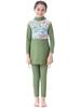2023 Girls' Conservative Bikini Swimsuit - Children's Beachwear