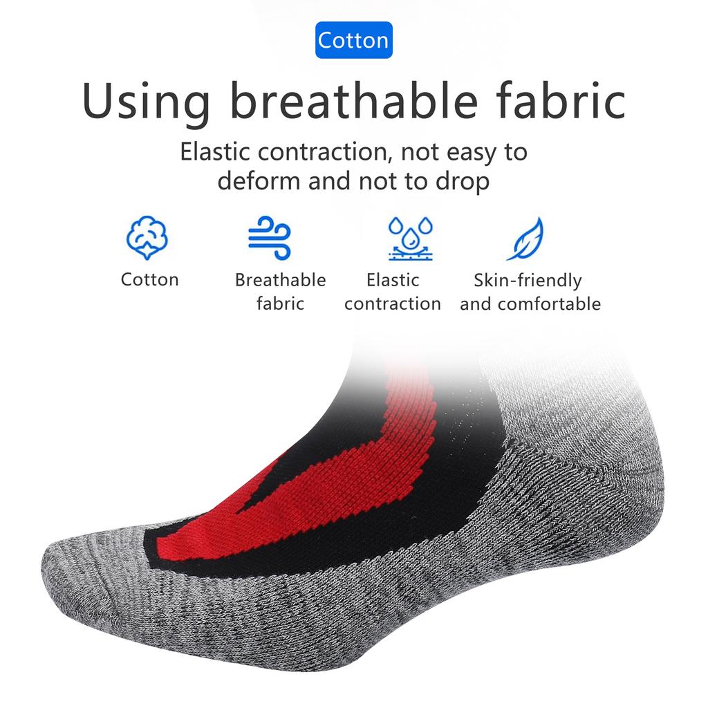 1 Pair Winter Ski Socks for Men Women Cold Weather Socks Warm & Breathable for Winter Sports Snowboarding Skiing