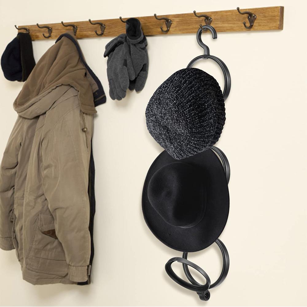 3pcs Hanging Wig Stands Portable Hanging Wig Stand for All Wigs and Hats