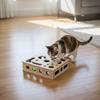 Cat Puzzle Toy Felt Box For Indoor Cats Exercise With Ball Sports Entertainment Hunting Fun Play Toy Boosts Activity