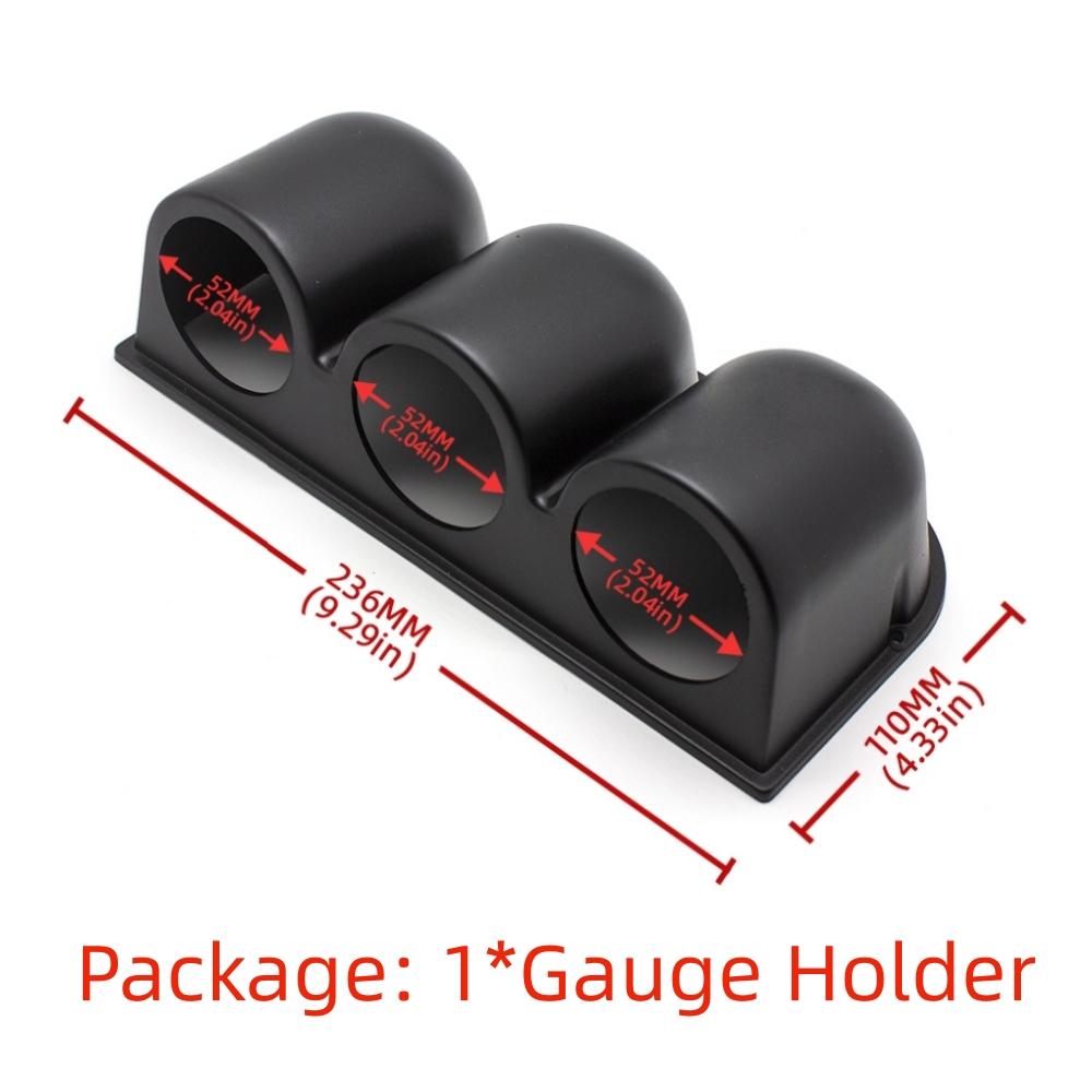 52mm 7 Colors Tachometer RPM Meter Water Temp Oil Temp Oil Press Voltmeter Boost Gauge Air-Fuel Ratio Gauge EGT Gauge Car Gauge