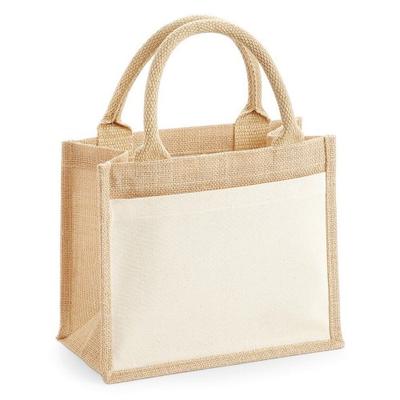 Pocket Jute Gift Bag