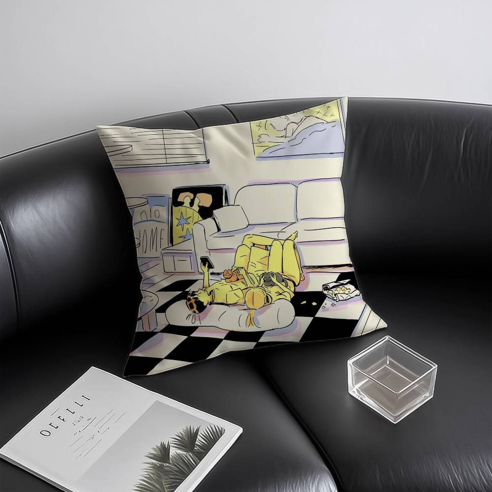 G-Grim-b Наволочка Антиклещевая Невидимая молния Диван-кровать 12x12Inch