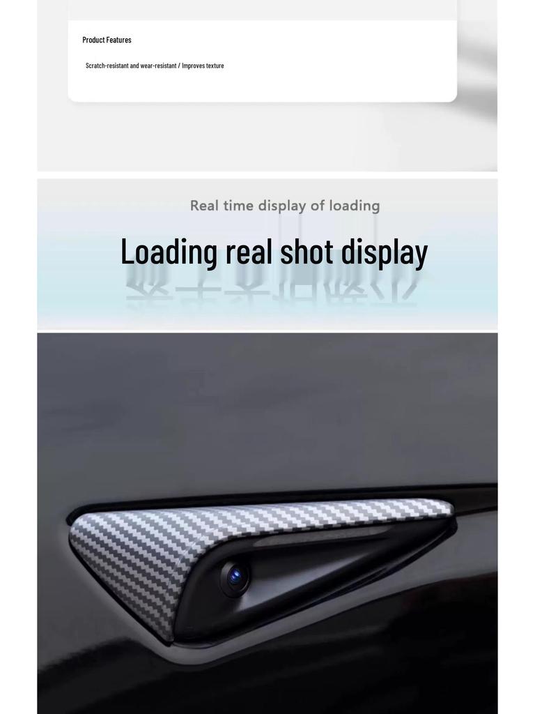 Tesla Model 3/Y Fender Camera Anti-Scratch Emblem Cover Modification