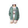 Puma Team Fz Hoodie With Letter Embroidery Loose Fit Zip-Up Sweatshirt Unisex Hoodies Light-Green Gray 629953-89