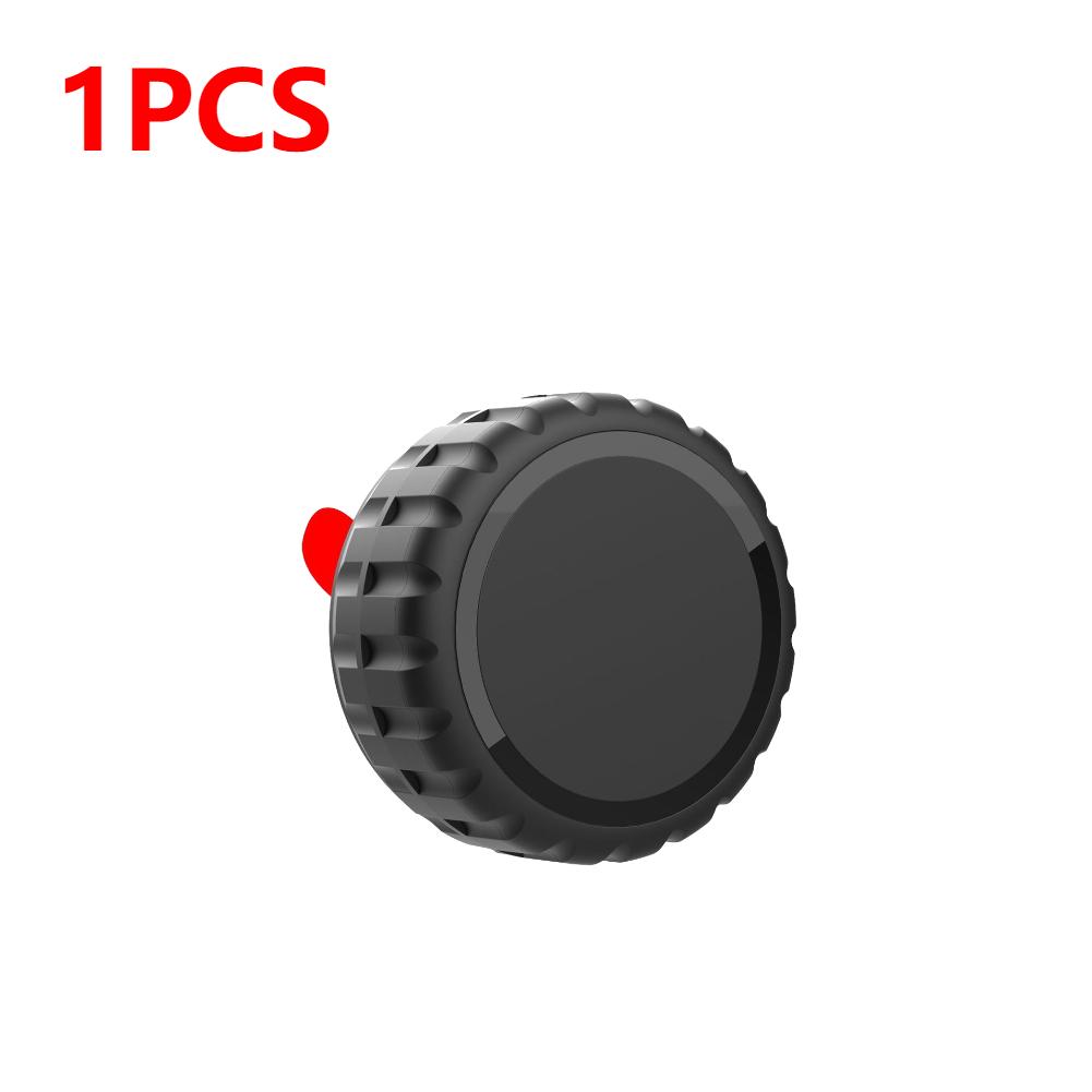 1-5X Protective Case for Air Tags Waterproof Cover Holder with Adhesive Sticker Compatible with AirTag for Bike Wallet Suitcase