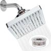 6-Inch Design Rainfall Shower Head Portable Waterfall Shower Head  For Home Shower