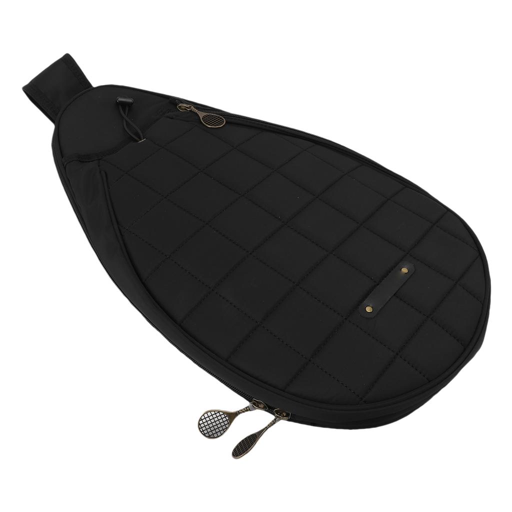 Tennis Backpack for Men Women Polyester Water Proof Tennis Racket Sling Bag with   Strap for Sports Badminton Rackets