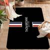 Fashion Brand T-Thom B-Brown Floor Mat INS Style Soft Bedroom Floor House Laundry Room Mat Anti-skid Household Carpets