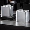 Contenitore in Latta Funzionale Bidone da Cucina Per Chicchi di Caffè Noci Tè Conservazione e Esigenze di Organizzazione Domestica in Cucina