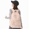 Casual Large Capacity Lightweight Patchwork Backpack for Girls Student School Bag Leisure College Style Double Shoulder Bag