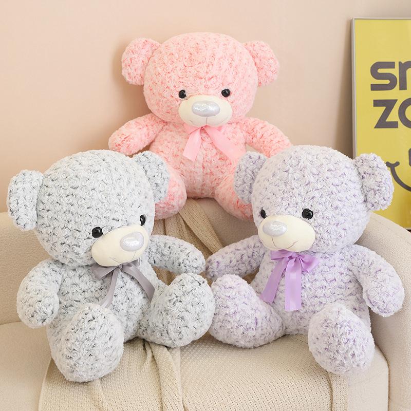 Girl Heart Sitting Teddy Bear Doll Plush Toy Bear Hug Bear Doll Children Accompany Soothing Doll