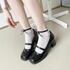 Japanese College Wind Socks Women'S Sweet Bow Cotton Socks Lace Lace Girl Boat Socks Lolita Women'S Socks