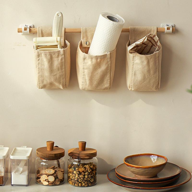 Wall Door Hanging Storage Bag Waterproof Underwear Organizer Sundries Storage Pouches Closet Wall Hanging Storage Bag Home Decor