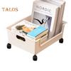 Desktop Organizer High Fence Keep Neat Solid Color Convenient Cosmetics Sundries Organizer Household Supplies