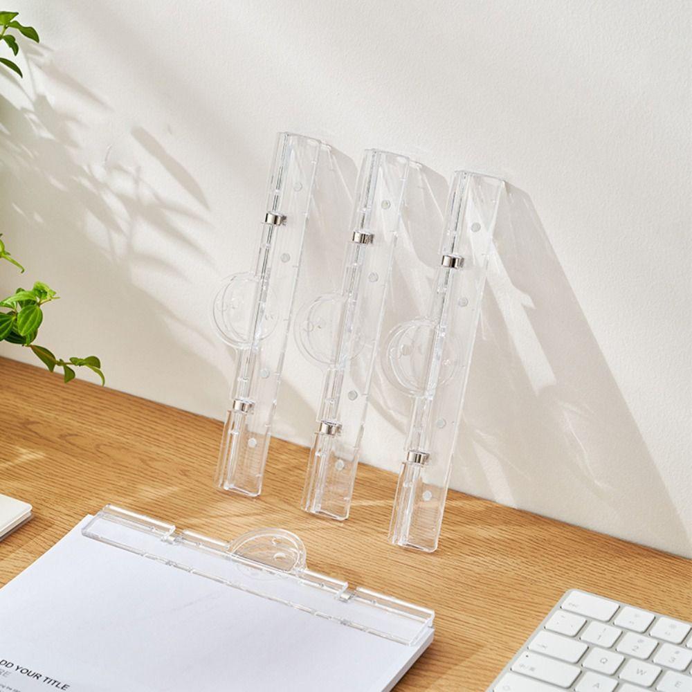 

Plastic File Folder Magnetic Paper Clips Portable Book Clip Home