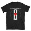 T-Shirt Love And Rockets, Siouxsie and the Banshees, Sisters of Mercy, Maglietta Unisex