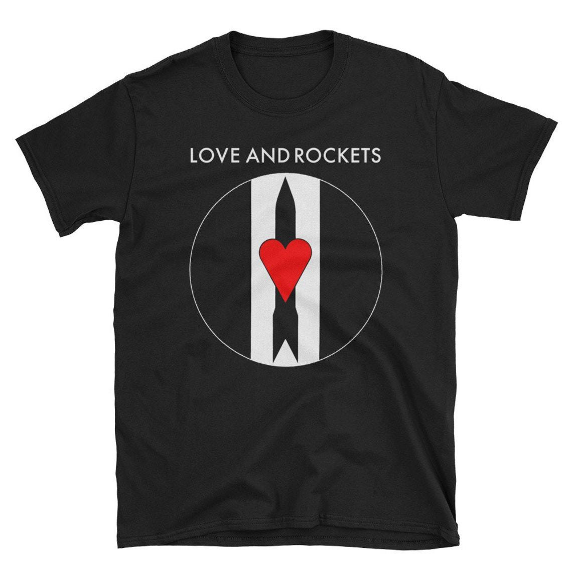 Love And Rockets T-Shirt Mens Womens Tees Top, Siouxsie and the Banshees, Sisters of Mercy,Unisex tee 4XL