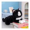 Stuffed Cat Realistic Cat Plush Toy Realistic Super Cute Fluffy Cat Body Pillow Abdominal Weighted Beads Soothing Body Pillow Comfortable Funny Gift