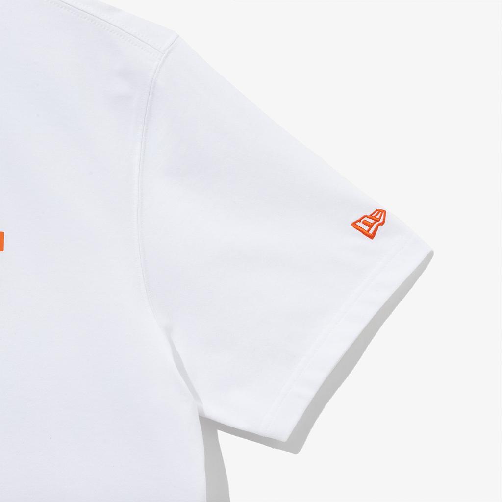 New Era SS24 MLB San Francisco Giants Logo Letter Print Crew Neck Short Sleeve T-Shirt Unisex Tops White 14179186