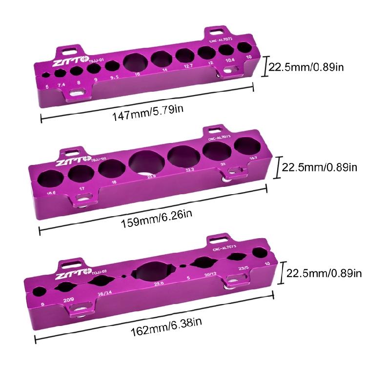 Bike Size Hub Bike Universal Table Vise Inserts Clamp Tool for Bench Vise Use