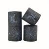 Black Toilet Roll Halloween Pumpkin Decoration Tissue