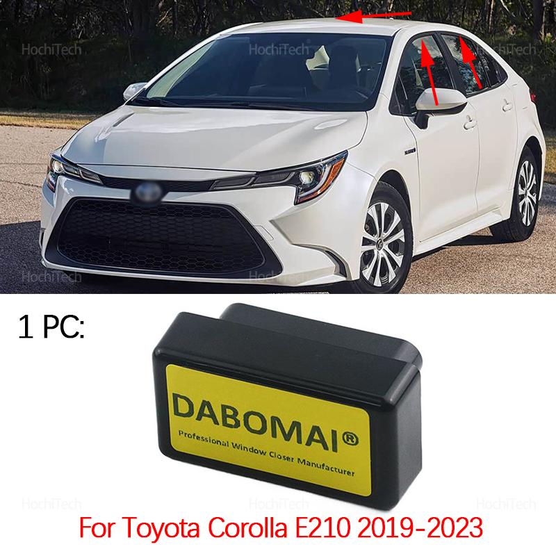 For Toyota Corolla E210 Car OBD Automatic Window Lifter One Click Closer Plug Module