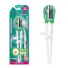 EDISONmama EDISON Chopsticks I Hayabusa Right Hand Use 18.5cm 2 Years Pre-School Shinkansen Character Ring Easy Finger Position Non-Slip Processing